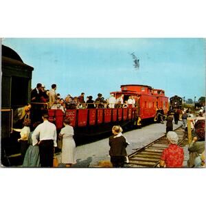 The Strasburg Railroad Road To Paradise 1961 Strasburg PA Vintage Postcard SPY12